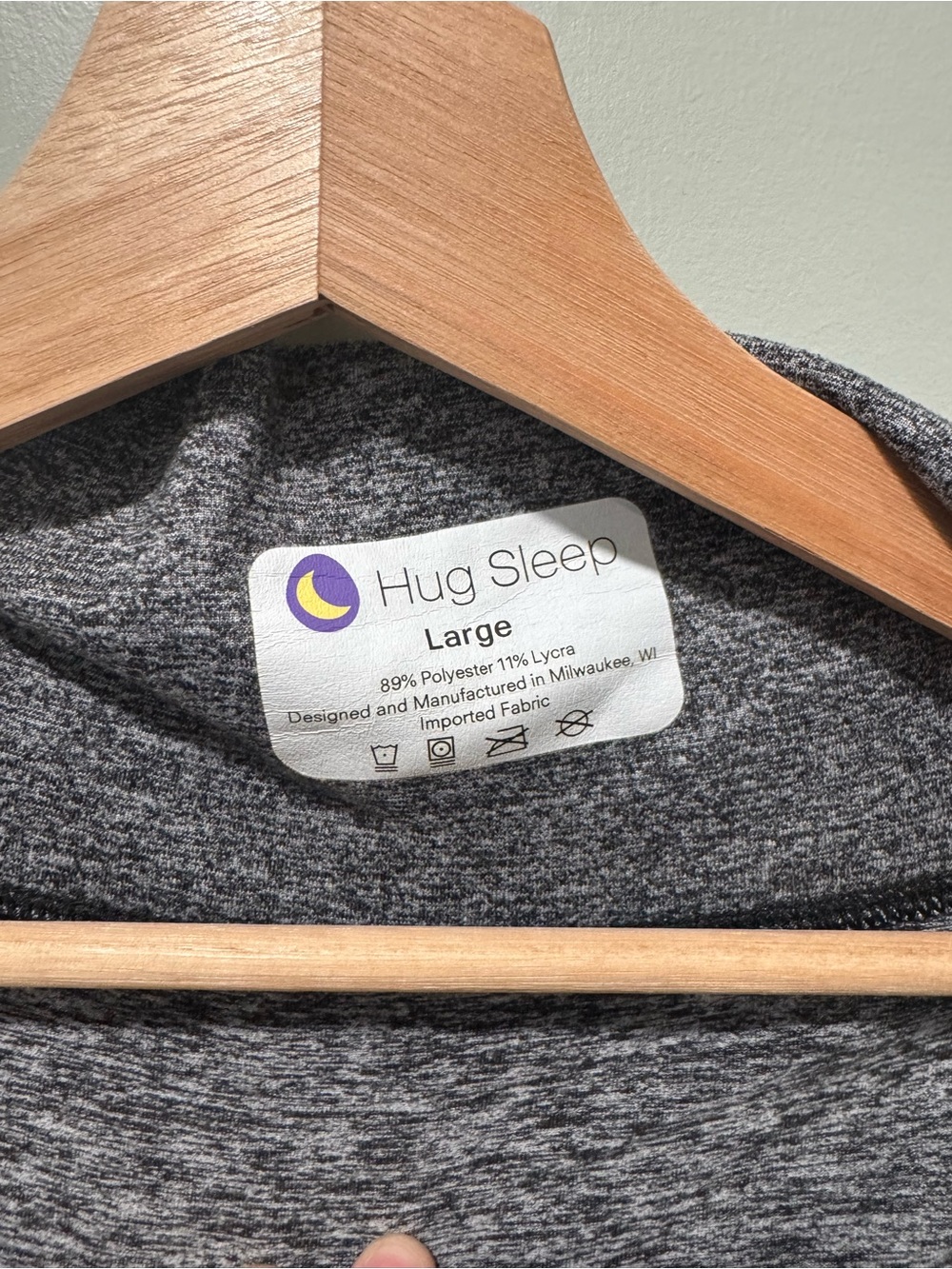 Hug Sleep Graphite Sleep Pod Large - Picture 3 of 7